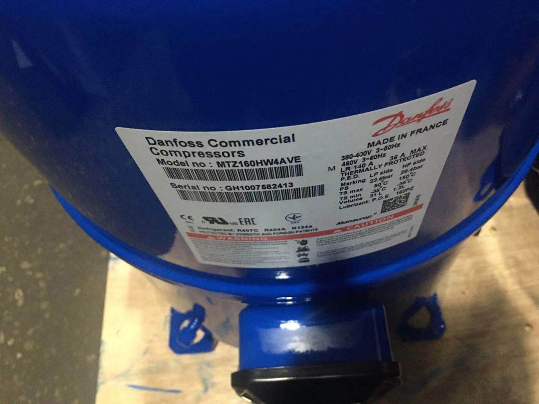 MTZ160HW4AVE Danfoss Refrigeration Compressor